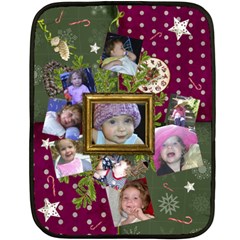 Shabby Christmas Vol1 - Mini Fleece Blanket (2sides) - Two Sides Fleece Blanket (Mini)