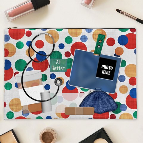 All Better Xxl Cosmetic Bag 1 By Lisa Minor Front