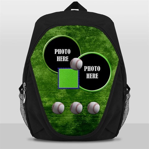 Wkm School Baseball Backpack By Lisa Minor Front