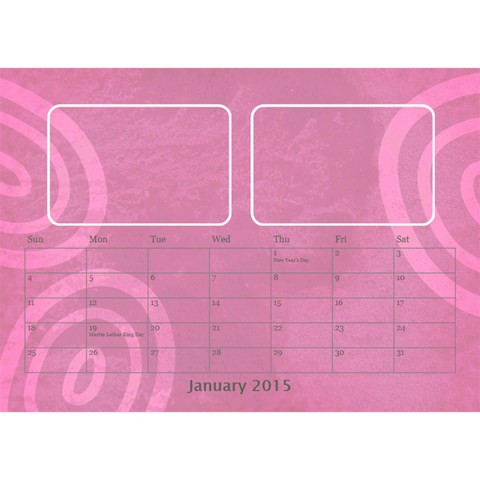 My Calendar 2015 By Carmensita Jan 2015