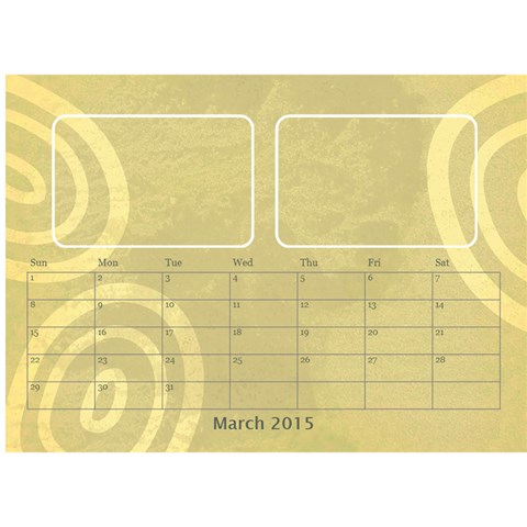 My Calendar 2015 By Carmensita Mar 2015