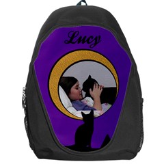 Cat At Night - Backpack Bag 