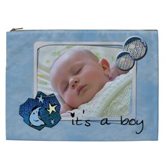 It s a boy - Cosmetic Bag XXL (7 styles) - Cosmetic Bag (XXL)