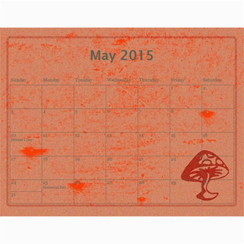 My Calendar 2015 By Carmensita Oct 2015