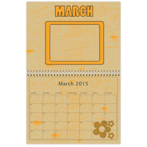 My Calendar 2015 By Carmensita Mar 2015