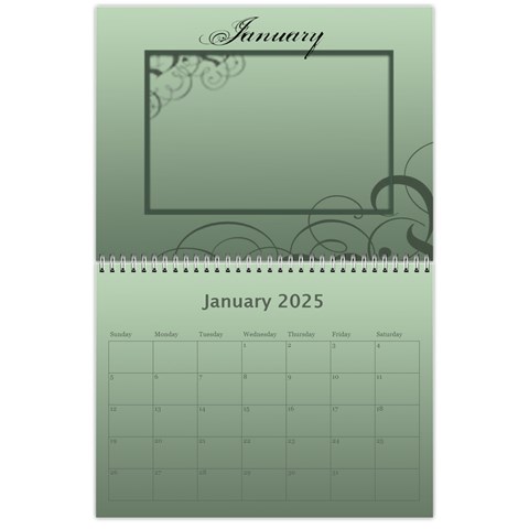 Calendar 2025 By Carmensita Jan 2025