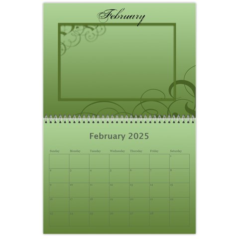 Calendar 2025 By Carmensita Feb 2025