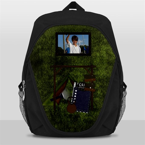 Camp No No Backpack By Lisa Minor Front