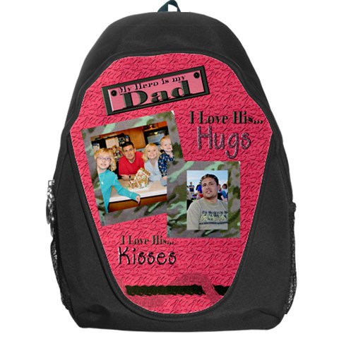Backpack Daddys Girl By Danielle Christiansen Front
