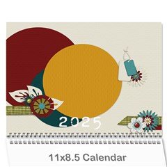 2025 Everyday Calendar - Wall Calendar 11  x 8.5  (12-Months)