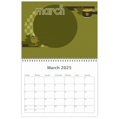 2025 Everyday Calendar By Albums To Remember Mar 2025