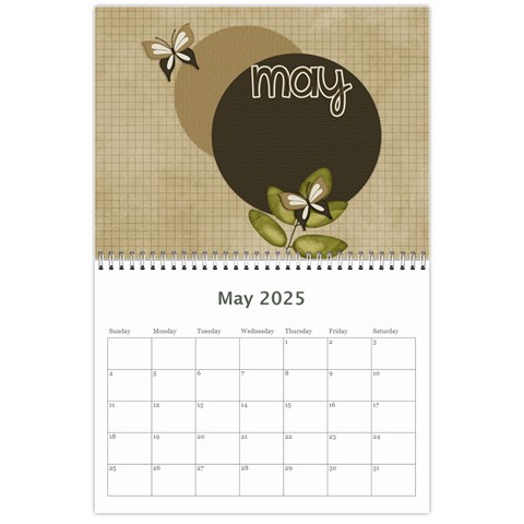 2025 Everyday Calendar By Albums To Remember May 2025