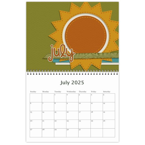 2025 Everyday Calendar By Albums To Remember Jul 2025