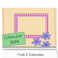 Calendar 2025 - Wall Calendar 11  x 8.5  (12-Months)