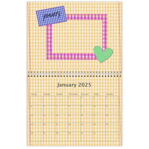 Calendar 2025 By Carmensita Jan 2025