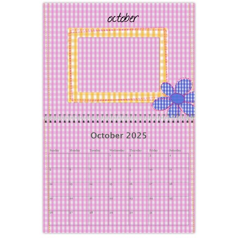Calendar 2025 By Carmensita Oct 2025