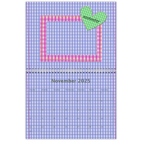 Calendar 2025 By Carmensita Nov 2025
