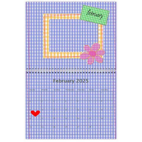 Calendar 2025 By Carmensita Feb 2025