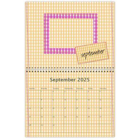 Calendar 2025 By Carmensita Sep 2025