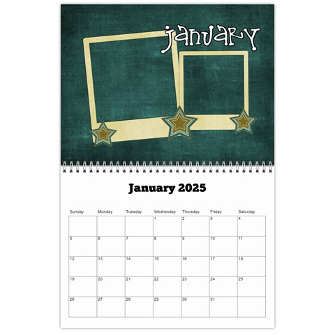 2025 Family Calendar By Albums To Remember Jan 2025