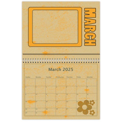 Calendar 2025 By Carmensita Mar 2025
