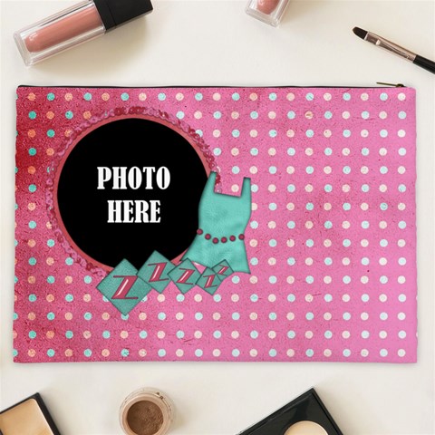 Sleepover Xxl Cosmetic Bag By Lisa Minor Back