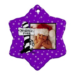 North Pole Christmas - Ornament - Ornament (Snowflake)