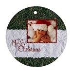 Merry Christmas  -  Ornament - Ornament (Round)