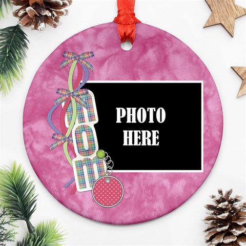 Mom Ornament 4 By Lisa Minor Front