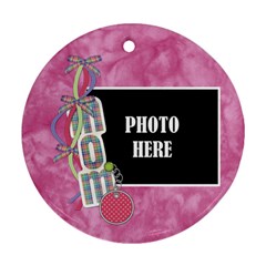 Mom Ornament 4 - Ornament (Round)