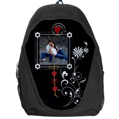 Pretty Black/White Backpag Bag - Backpack Bag