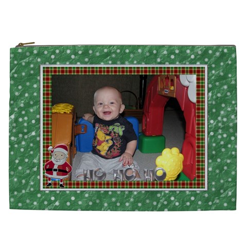 Christmas Xxl Cosmetic Bag By Lil Front