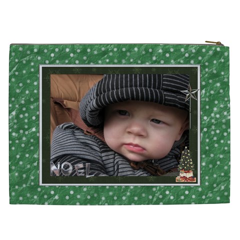 Christmas Xxl Cosmetic Bag By Lil Back