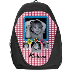 Backpack red checks - Backpack Bag