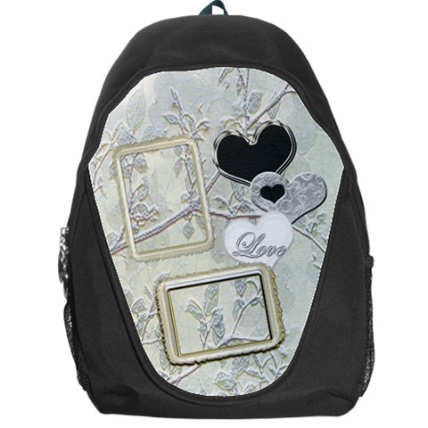 Wedding White Backpack By Ellan Front