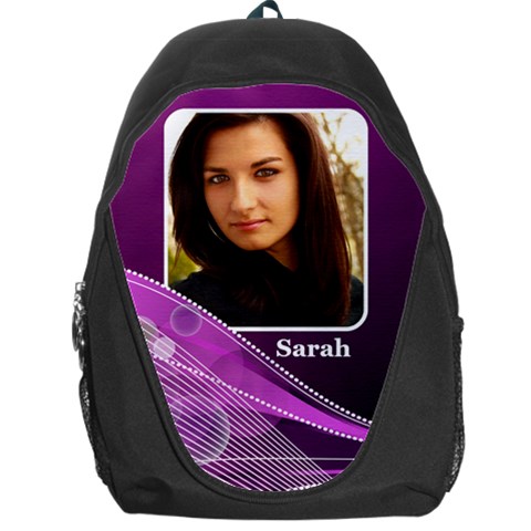 My Pink Backpack Bag By Deborah Front