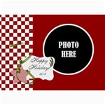 Christmas Clusters 5x7 Greeting Card 1 - 5  x 7  Photo Cards