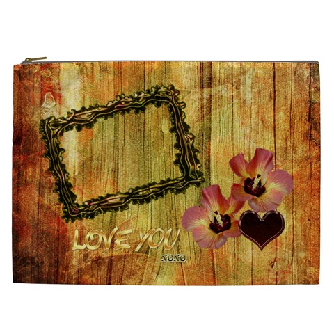 Love Life Cosmetic Case Xxl By Ellan Front