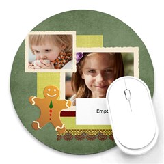 xmas - Round Mousepad