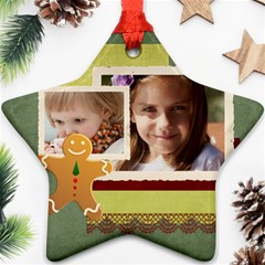 xmas - Star Ornament (Two Sides)