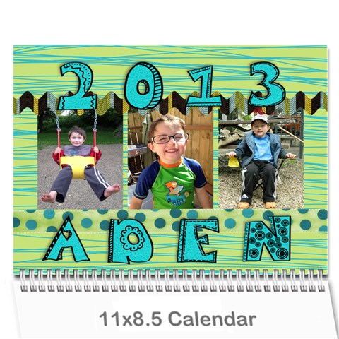 Aden 2013 Calendar By Steph Cover
