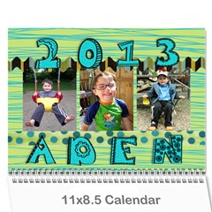 Aden 2013 Calendar - Wall Calendar 11  x 8.5  (12-Months)