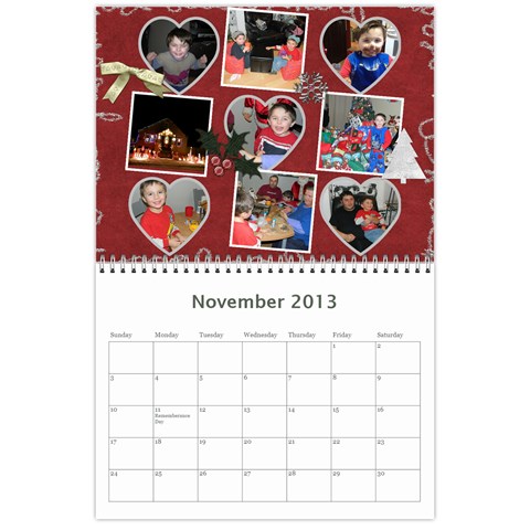Aden 2013 Calendar By Steph Nov 2013