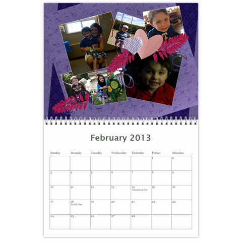 Aden 2013 Calendar By Steph Feb 2013