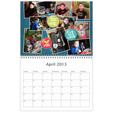 Aden 2013 Calendar By Steph Apr 2013