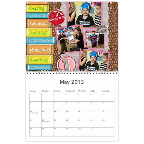 Aden 2013 Calendar By Steph May 2013