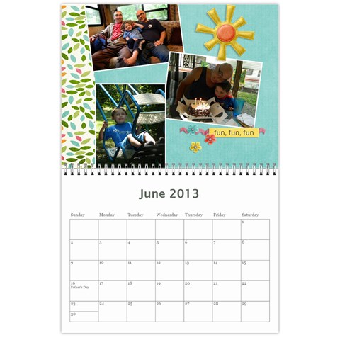 Aden 2013 Calendar By Steph Jun 2013