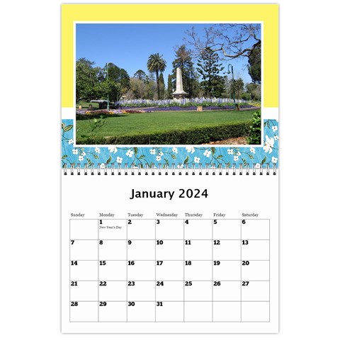 Happy Days Wall Calendar By Deborah Jan 2024