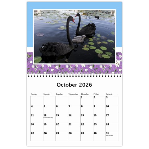 Happy Days Wall Calendar By Deborah Oct 2026