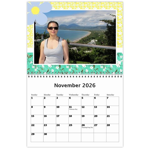 Happy Days Wall Calendar By Deborah Nov 2026